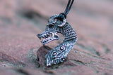 Drakkar Pendant Sterling Silver Unique Viking Ship Necklace