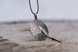 Yggdrasil The World Tree Sterling Silver Pendant Viking Jewelry - Viking-Handmade