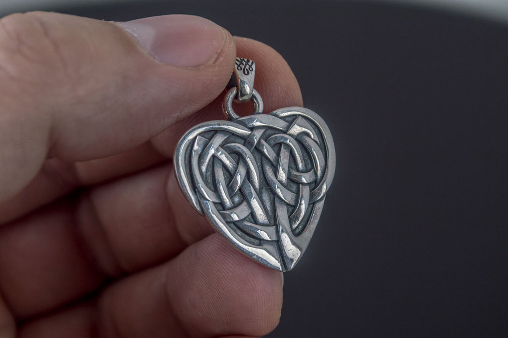 The Ornament Pendant Sterling Silver Handmade Jewelry - Viking-Handmade