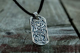 Viking Ornament Pendant Sterling Silver Norse Handcrafted Jewelry - Viking-Handmade