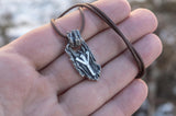 Viking Rune Pendant Sterling Silver Handmade Jewelry - Viking-Handmade