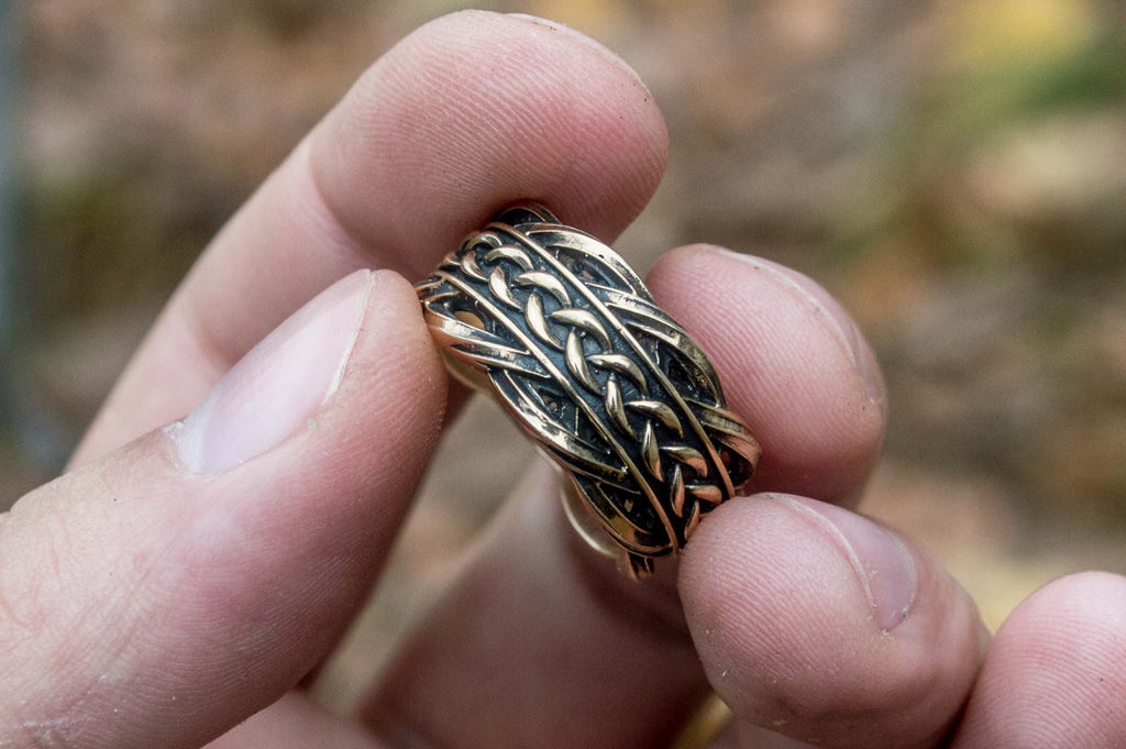 Viking Ornament Scandinavian Brass - Viking-Handmade