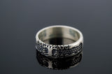 Yggdrasil Symbol Ring Sterling Silver