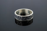 Viking Ring with Scandinavian Ornament