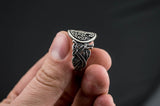 Ygdrasil Symbol with Viking Ornament - Viking-Handmade
