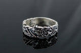 Fenrir Ring Handcrafted Sterling Silver