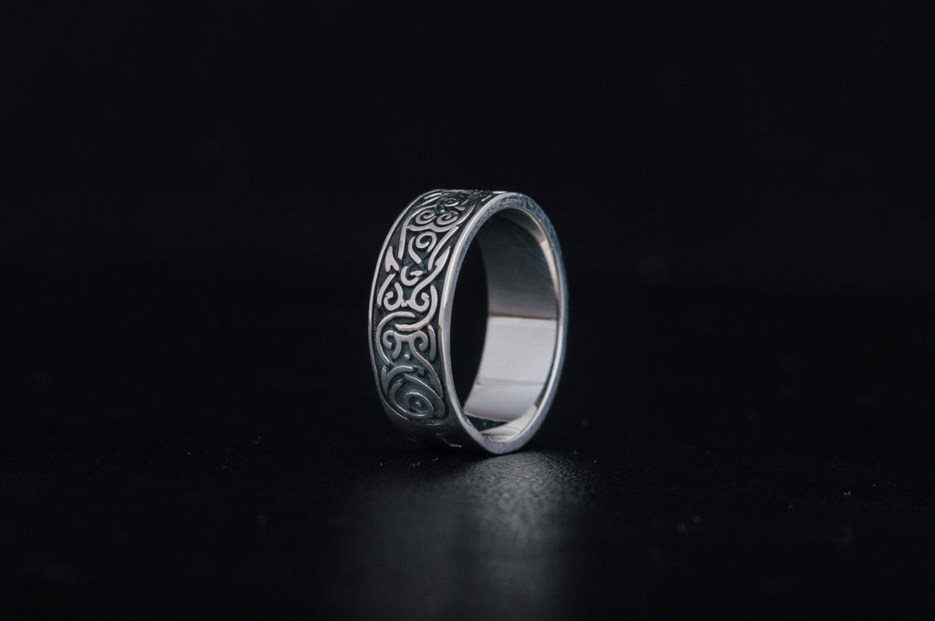Ornament Style Ring - Viking-Handmade