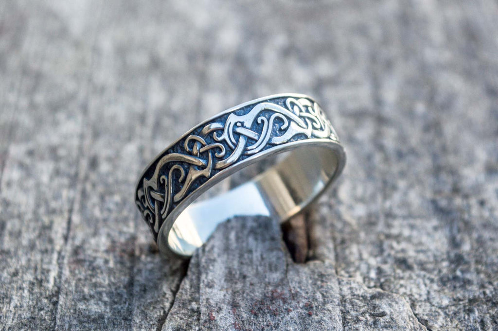 Ornament Ring - Viking-Handmade