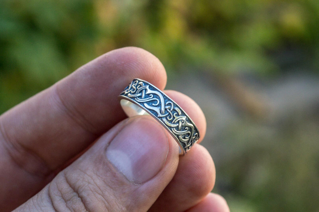 Ornament Ring - Viking-Handmade