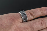 Ornament Ring Sterling Silver