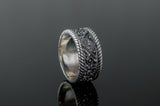 Ornament Ring Sterling Silver - Viking-Handmade