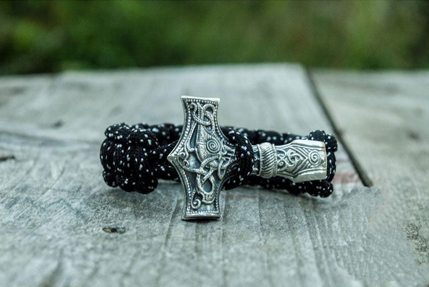 Ketill Thor's Hammer Bracelet | Thor Bracelet | VKNG Jewelry | Handmade |  Viking Jewellery – vkngjewelry